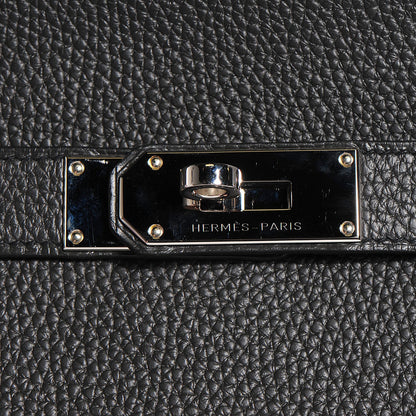 Hermes Taurillon Clemence Jypsiere 34 Black 8 of 19