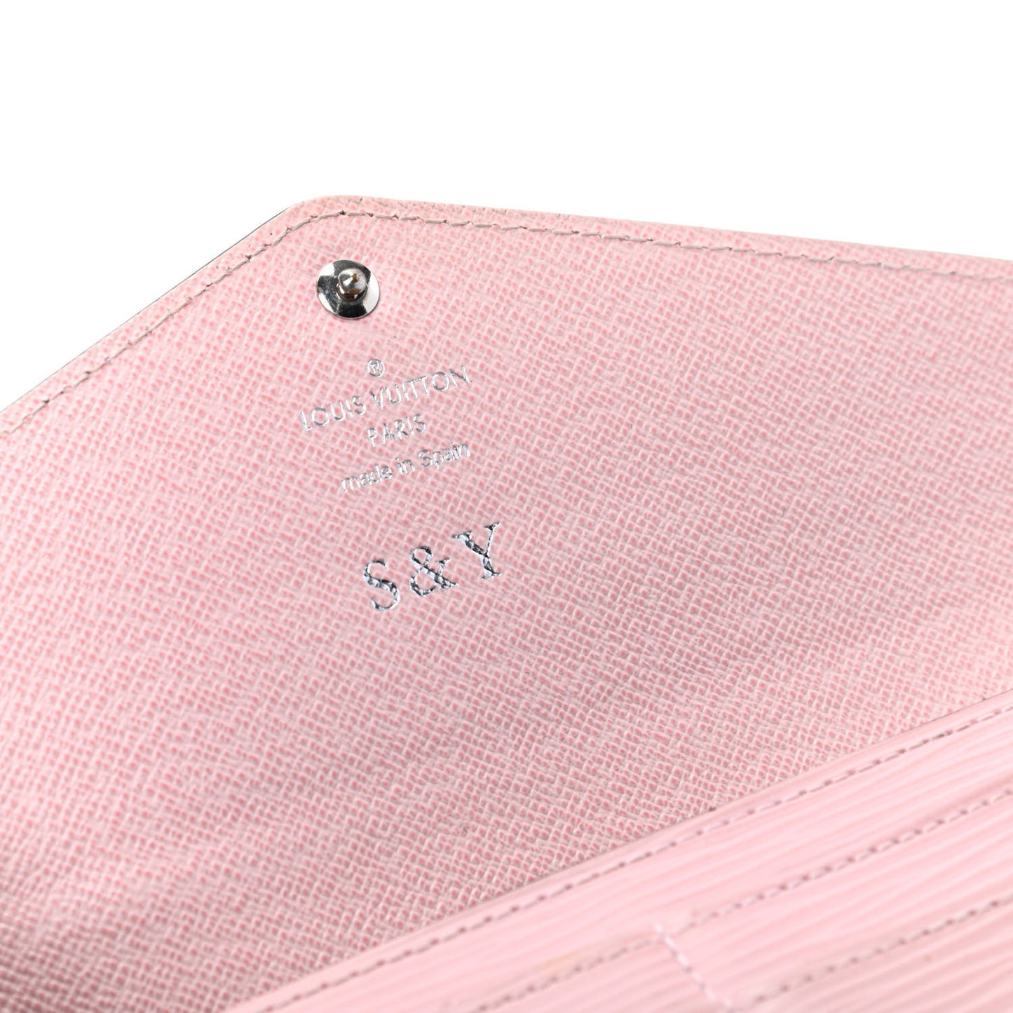 Epi Sarah Wallet NM Rose Ballerine