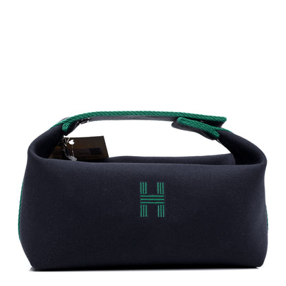 Hermes Canvas Small Bride-A-Brac Pouch Marine 1 of 4