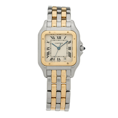 Cartier Stainless Steel 18K Yellow Gold 27mm Panthere Quartz Watch 1 of 4
