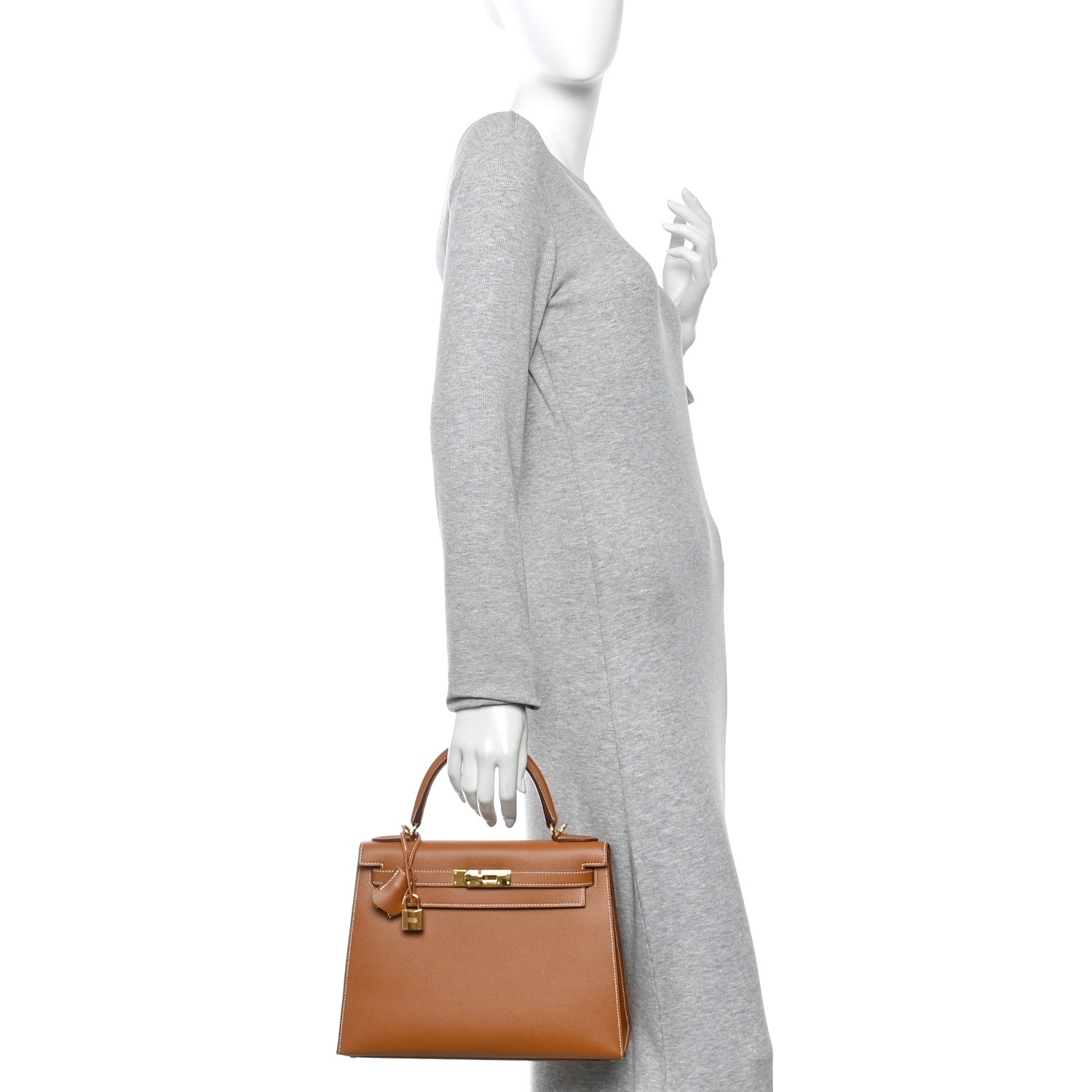 Hermes Epsom Kelly Sellier 28 Gold 2 of 13