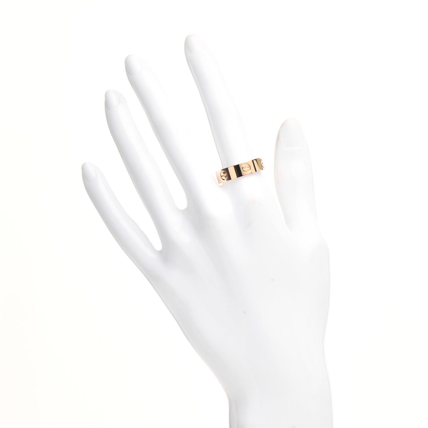 18K Yellow Gold 5.5mm LOVE Ring 57 8