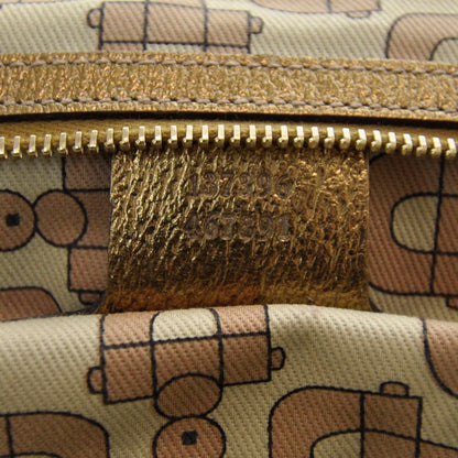 Gucci Monogram Medium Jolicoeur Tote Metallic 9 of 9