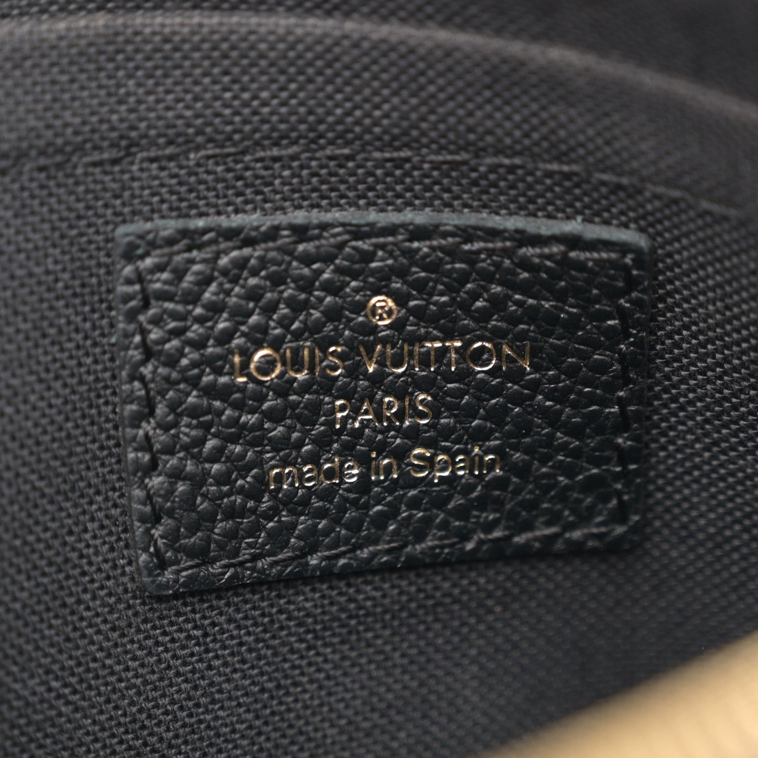 Louis Vuitton Monogram Pallas Clutch Black 6 of 11