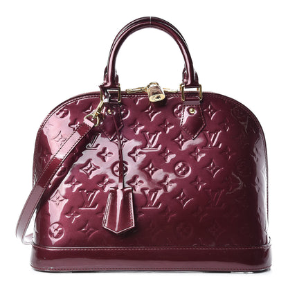 Louis Vuitton Vernis Alma PM Rouge Fauviste 1 of 18