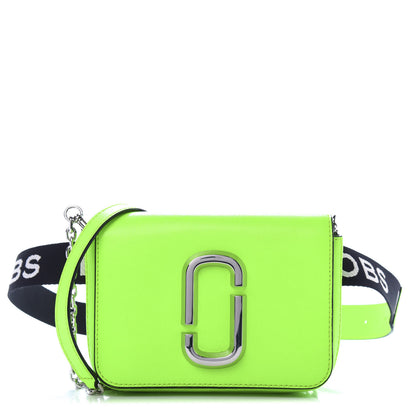Marc Jacobs Saffiano Hip Shot Belt Bag Bright Green 1 of 9