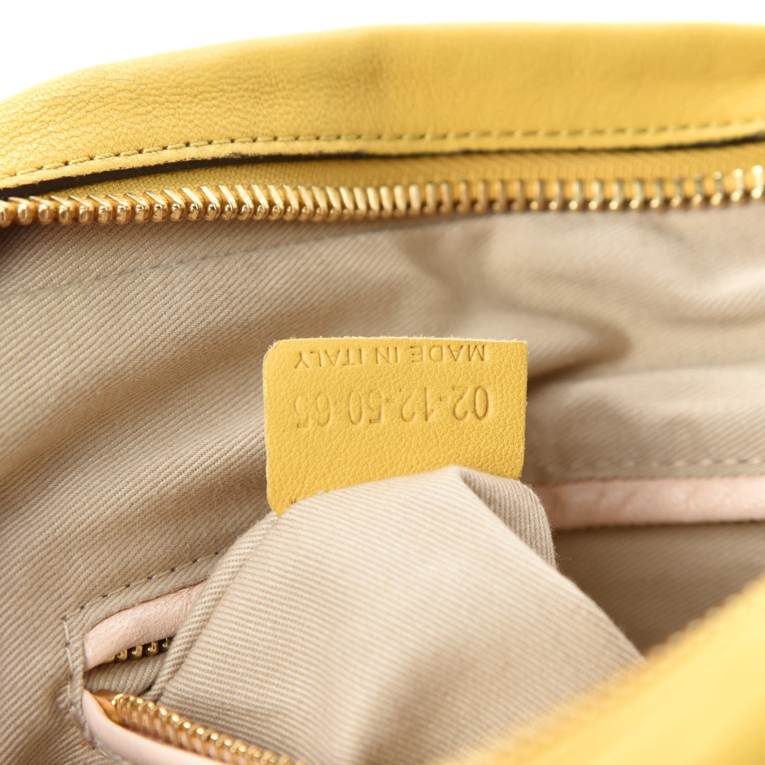 Chloe Calfskin Medium Military Paraty Citrus Grove 15 of 16