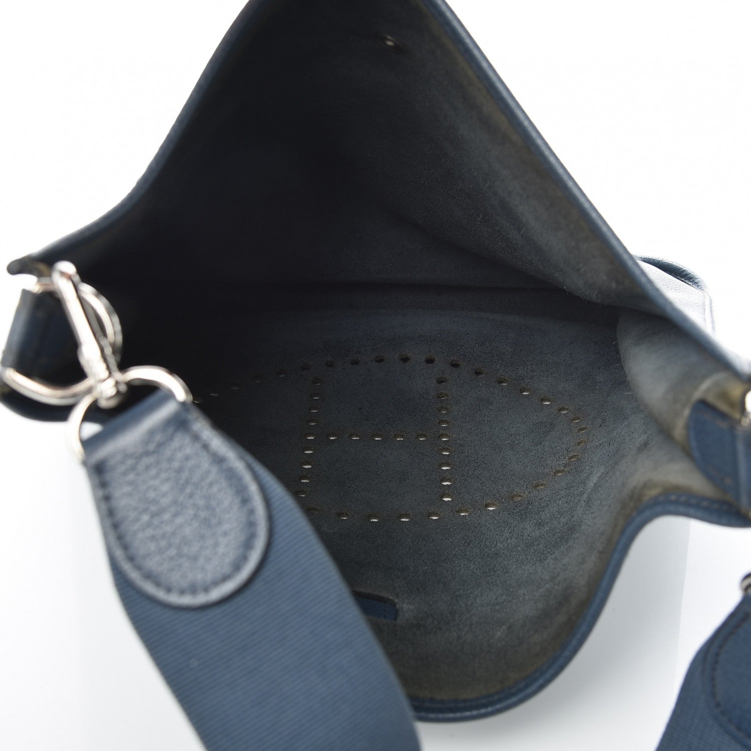 Hermes Buffle Skipper Evelyne GM Bleu Saphir 5 of 15