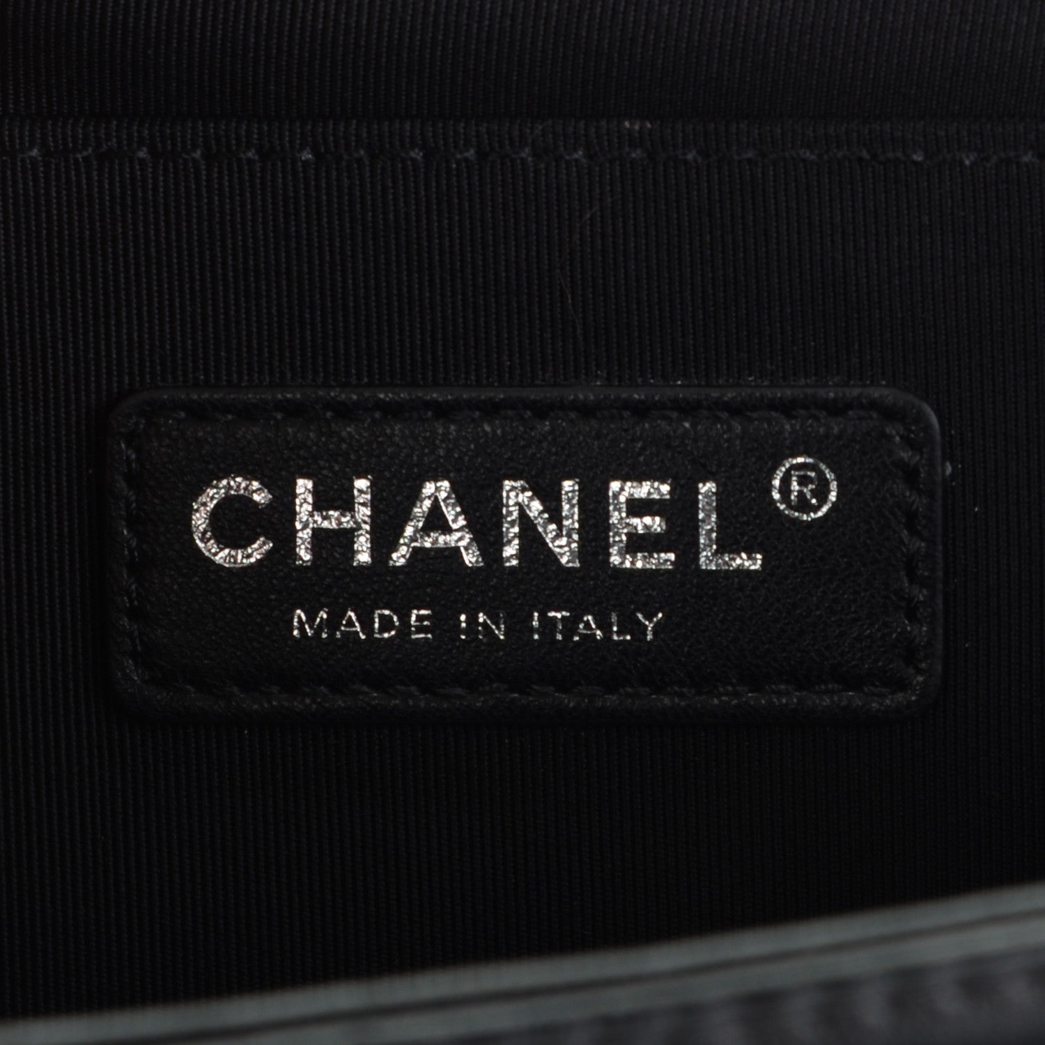 Chanel Lambskin Quilted Medium Boy Flap Black 10 of 11
