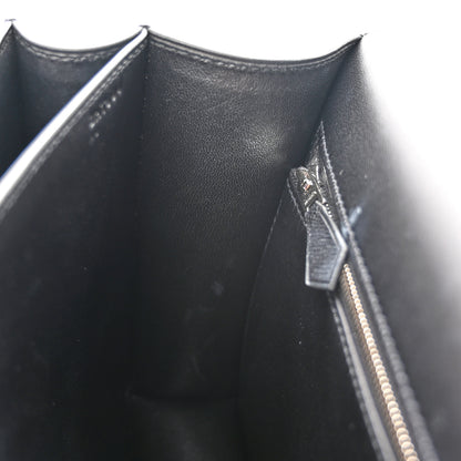 Hermes Madame Calfskin Lizard Constance 24 Black Ombre 14 of 15