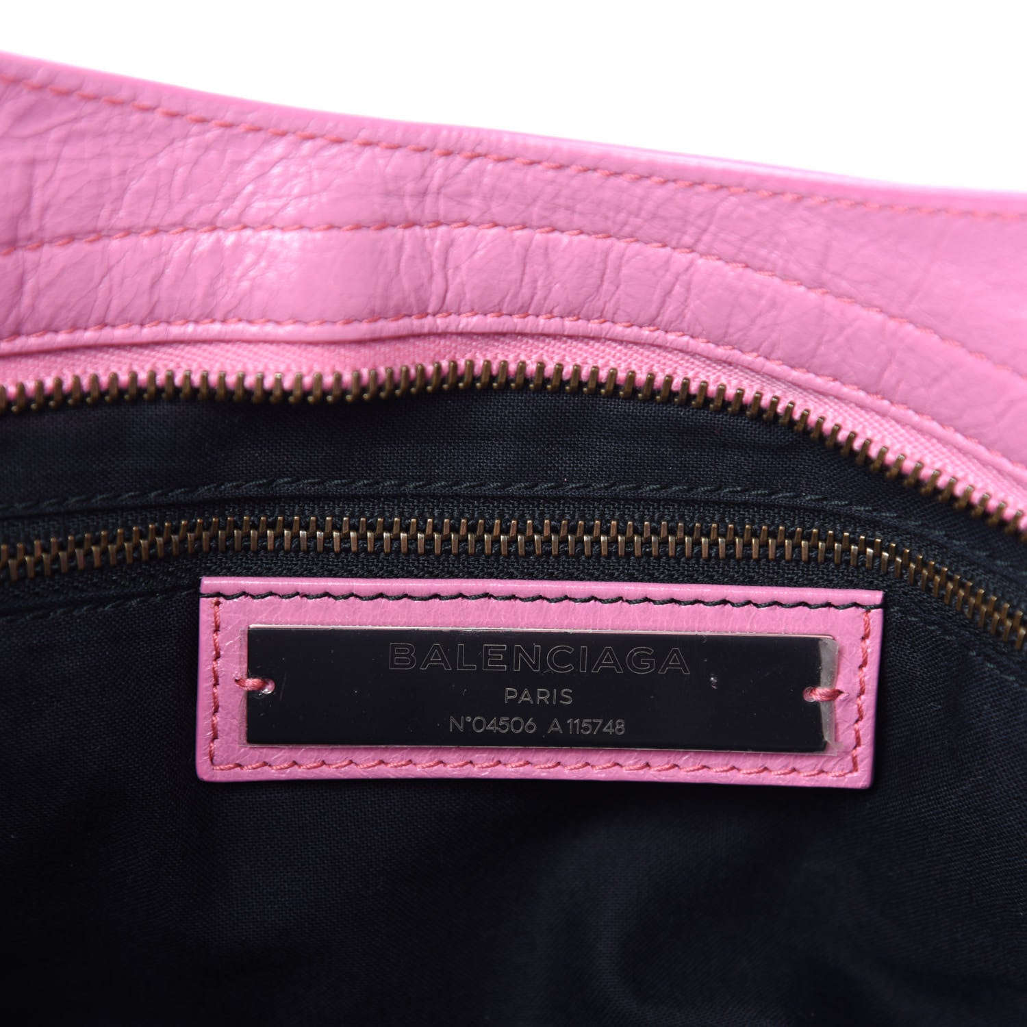 Balenciaga Agneau Classic Hardware City Rose Guimauve 8 of 10