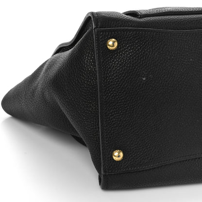 Prada Vitello Phenix Shopping Tote Black 6 of 9