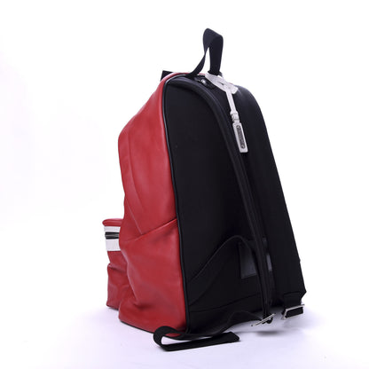 Saint Laurent Smooth Calfskin Stars City Backpack Red 2 of 10