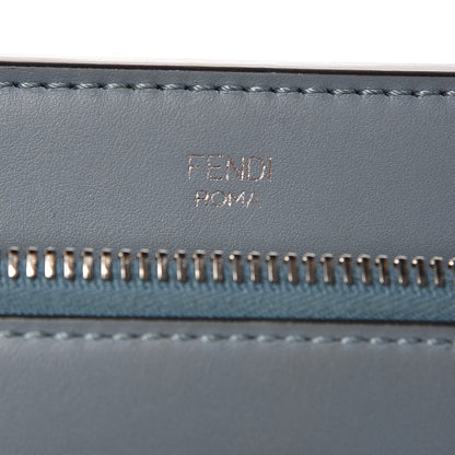 Fendi Vitello Baltico Dolce DotCom Satchel Riviera Blue Notte 8 of 10