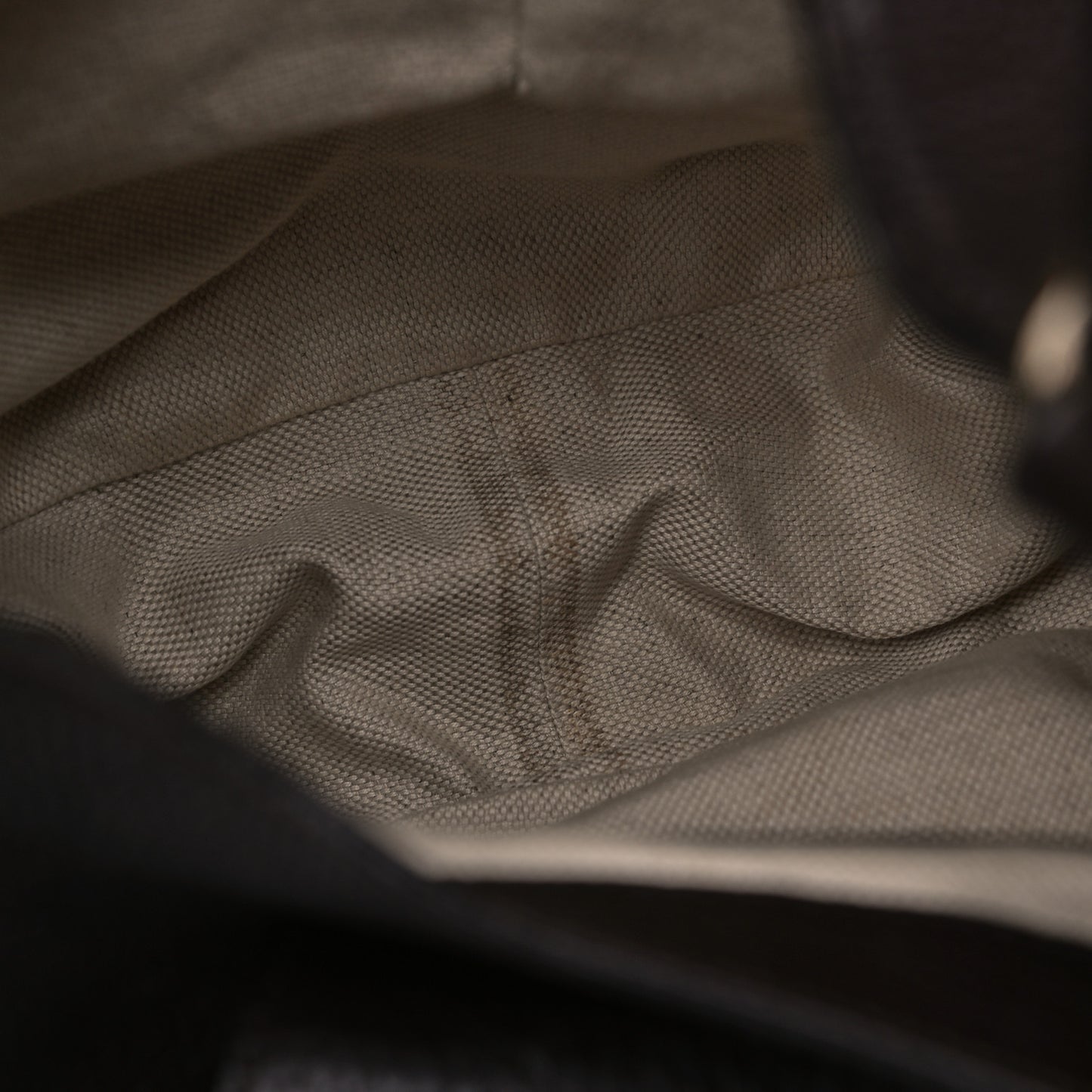 Calfskin Web Medium Dressage Hobo Coffee Brown