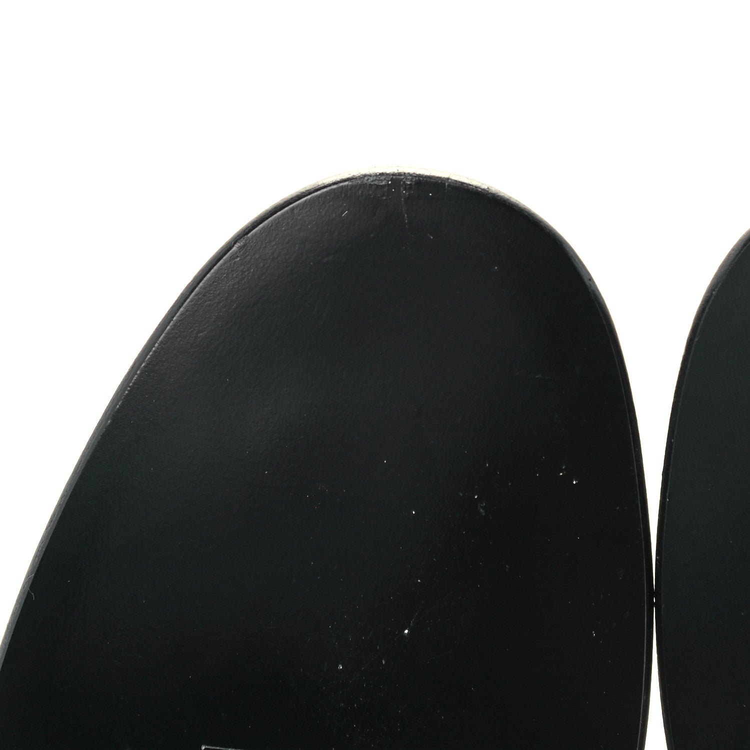 Hermes Calfskin Womens Destin Loafers 37 Black 9 of 9