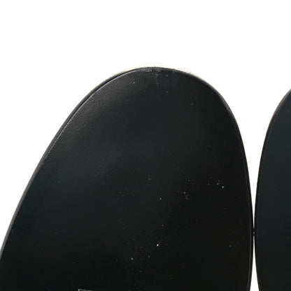 Hermes Calfskin Womens Destin Loafers 37 Black 9 of 9