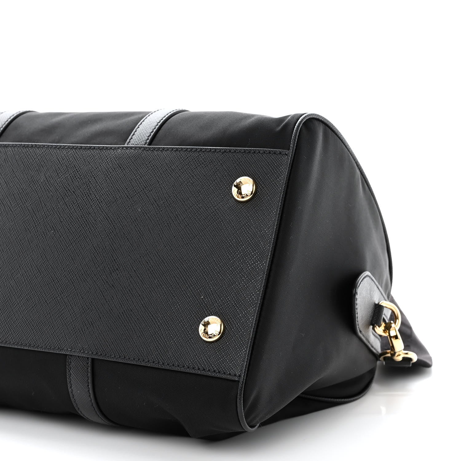 Prada Re-Nylon Saffiano Medium Re-Edition 1978 Top Handle Bag Black 10 of 10