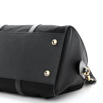 Prada Re-Nylon Saffiano Medium Re-Edition 1978 Top Handle Bag Black 10 of 10