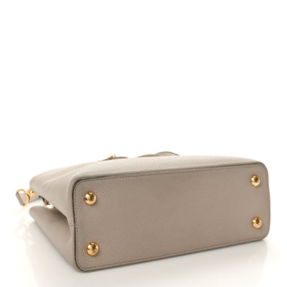 Louis Vuitton Taurillon Capucines PM Galet 4 of 11