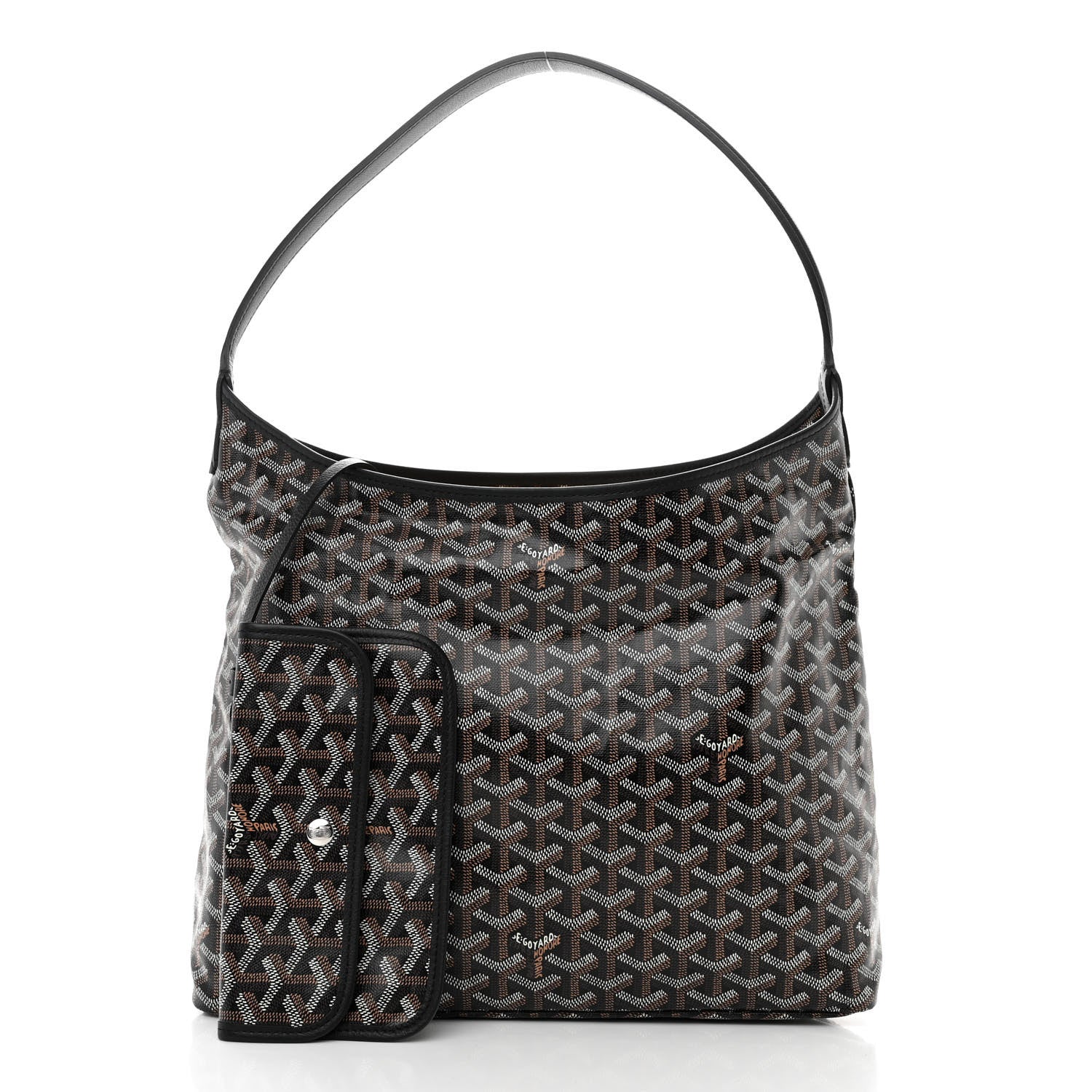 Goyard Goyardine Boheme Hobo Black 3 of 12