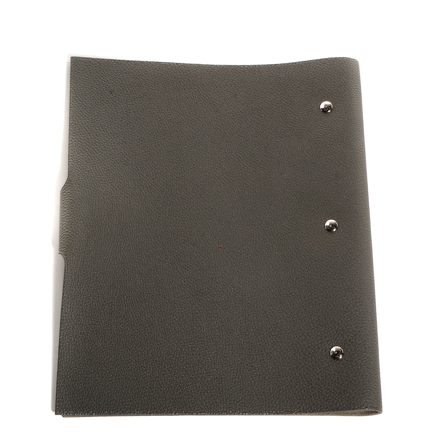 Hermes Togo Ulysse GM Notebook Cover Vert De Gris 5 of 12