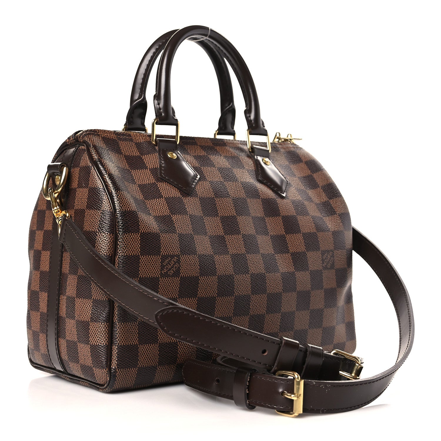 Louis Vuitton Damier Ebene Speedy Bandouliere 25 3 of 8