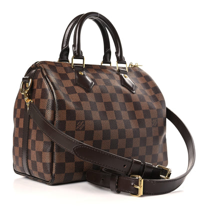 Louis Vuitton Damier Ebene Speedy Bandouliere 25 3 of 8
