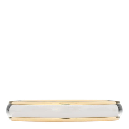 Tiffany Platinum 18K Yellow Gold Lucida 4mm Band Ring 63 10.5 3 of 6
