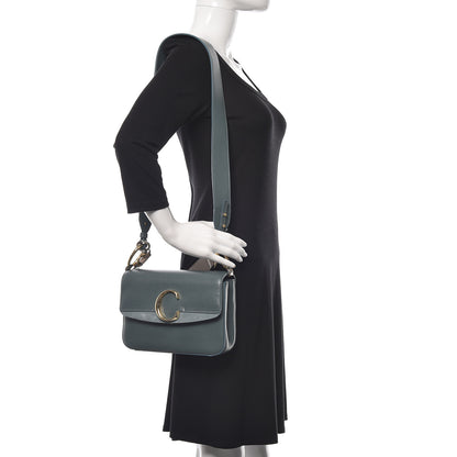 Chloe Calfskin Small C Double Carry Cloudy Blue 3 of 10