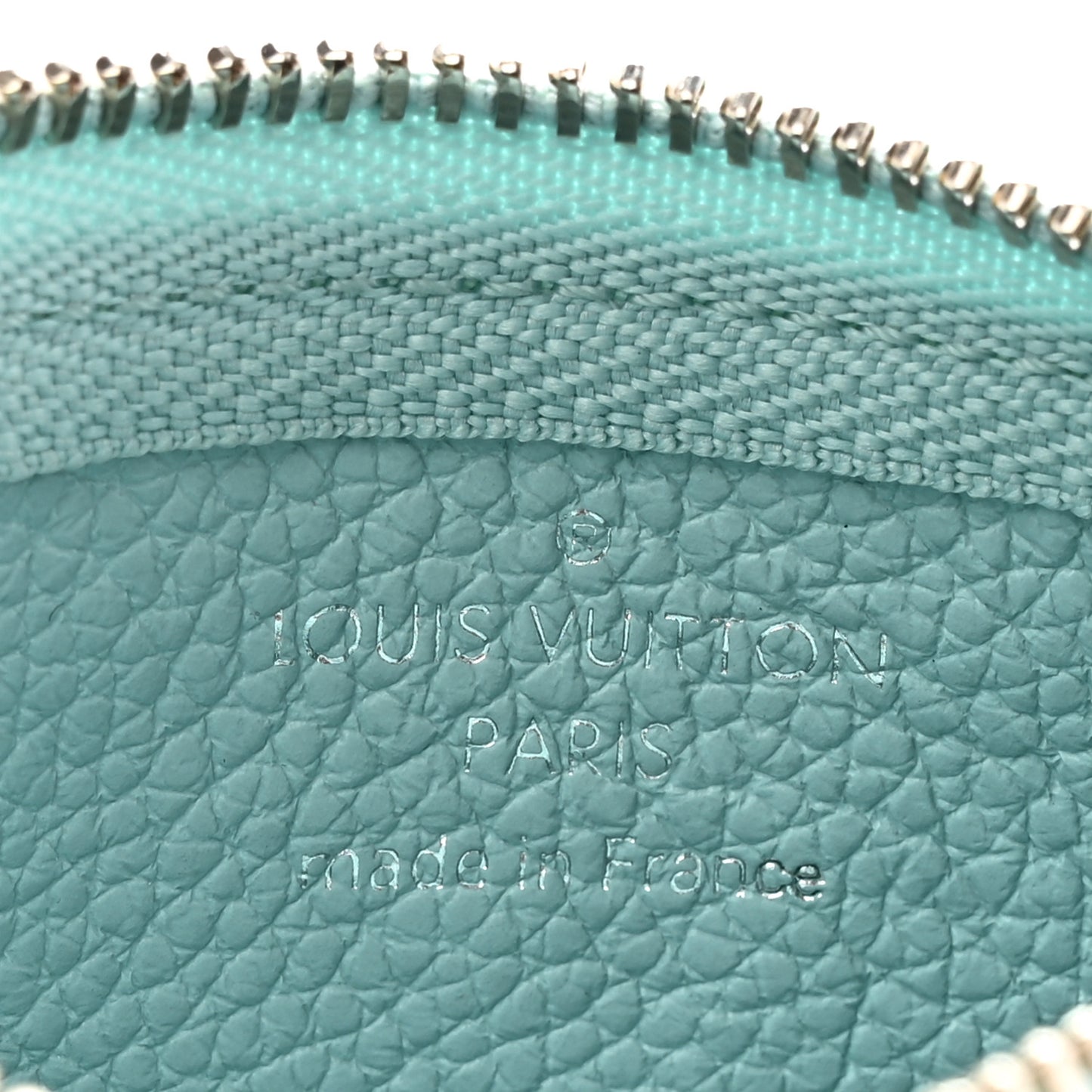 Empreinte Monogram Summer Stardust Key Pouch Water Green