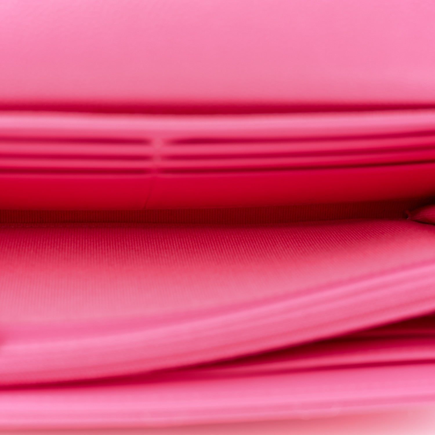 Chanel Caviar Quilted Large Gusset Flap Wallet Pink 5 of 9