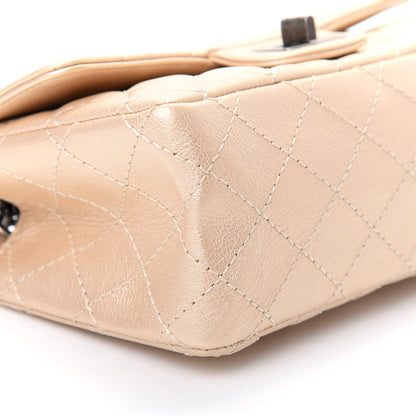 Chanel Metallic Sheepskin Quilted 2.55 Reissue Mini Flap Beige 6 of 10