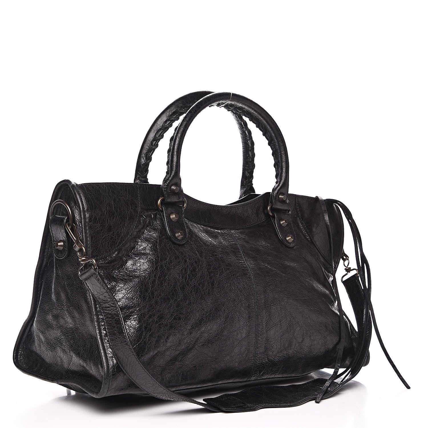 Balenciaga Agneau Classic Hardware Part Time Black 3 of 11