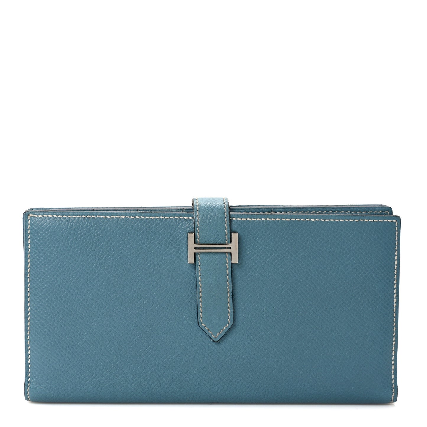 Epsom Bearn Gusset Wallet Blue Jean