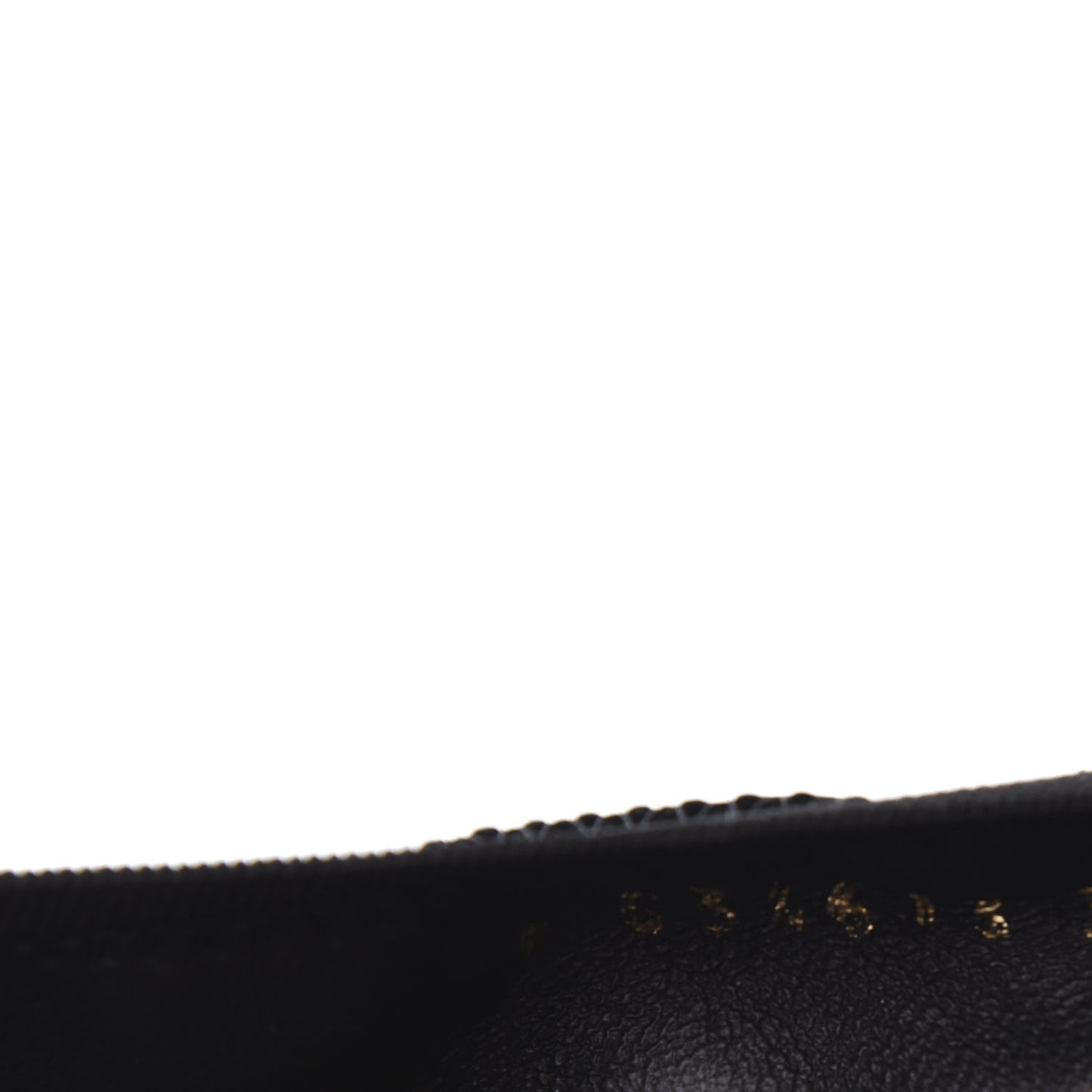 Fabric CC Elastic Cap Toe Ballerina Flats 38 Black Silver