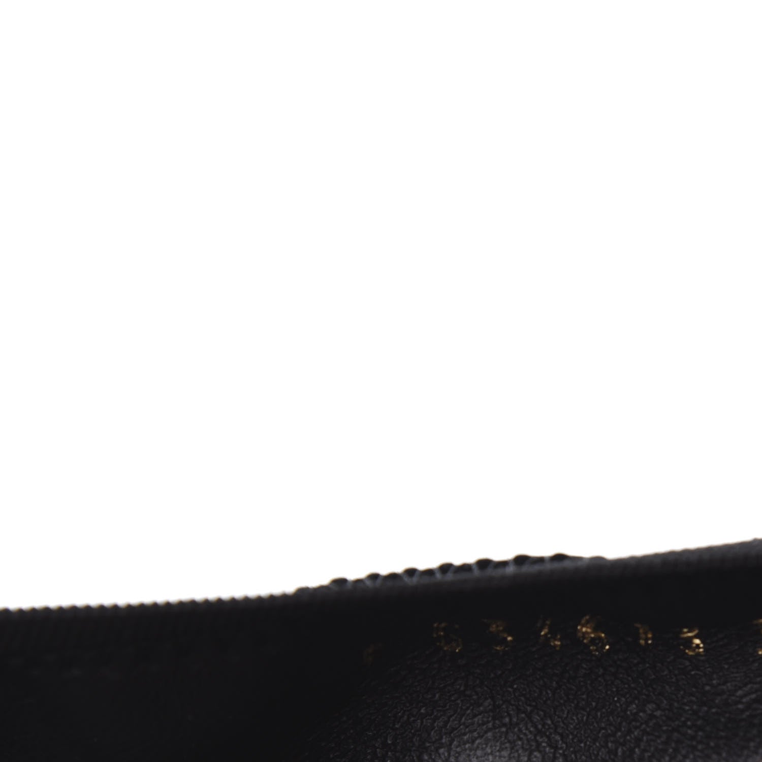 Chanel Fabric CC Elastic Cap Toe Ballerina Flats 38 Black Silver 8 of 8