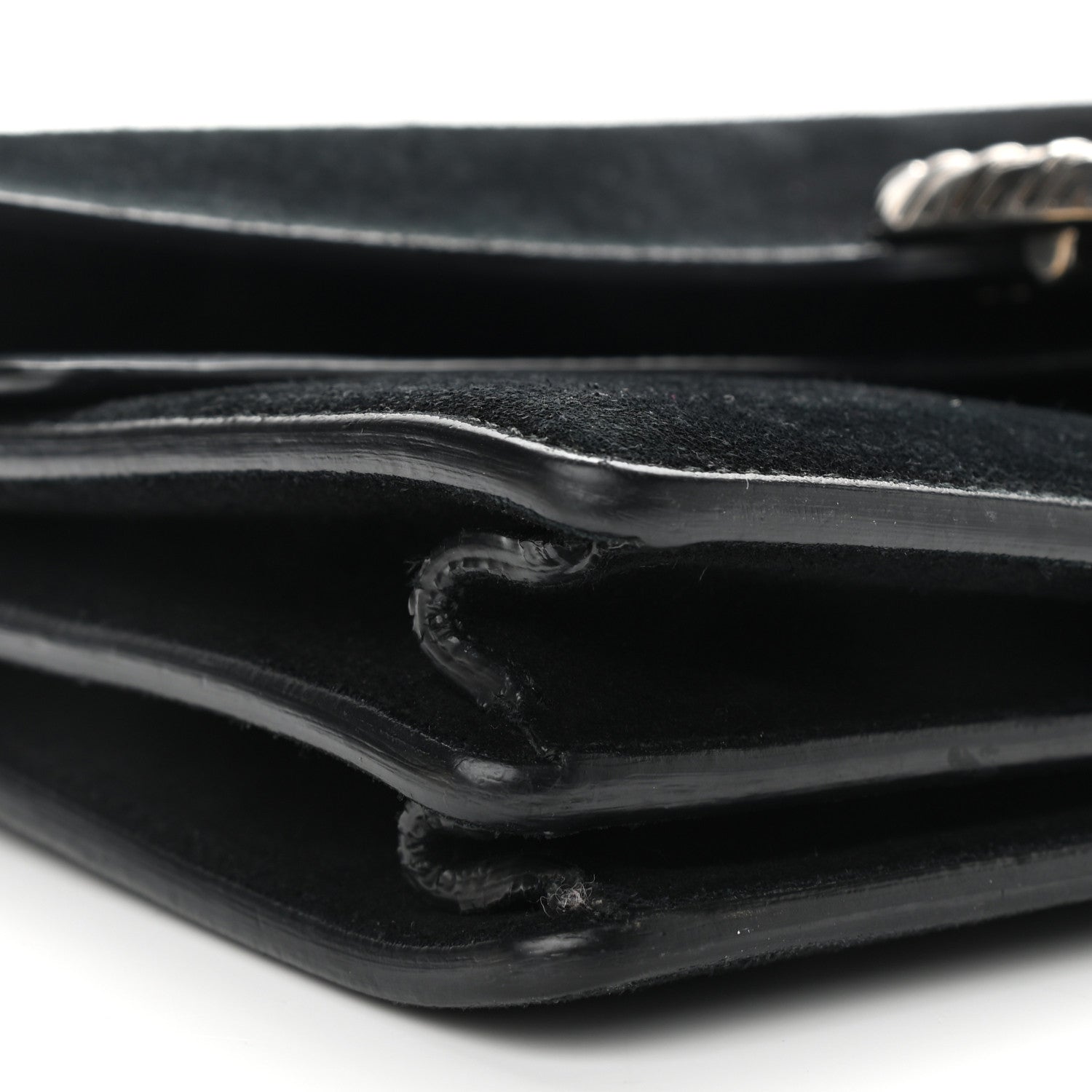 Gucci Suede Small Dionysus Shoulder Bag Black 9 of 12