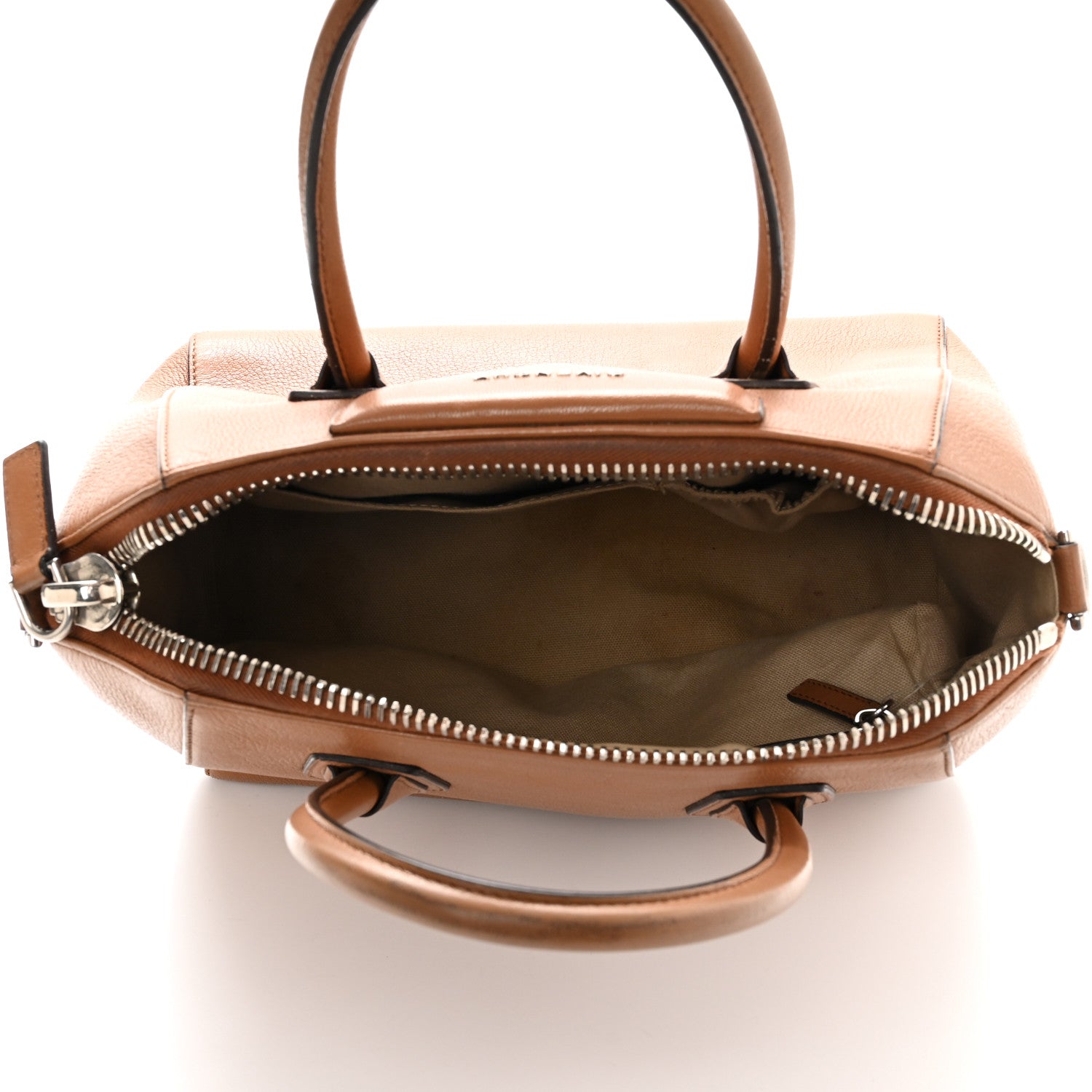 Givenchy Sugar Goatskin Small Antigona Cognac 4 of 15