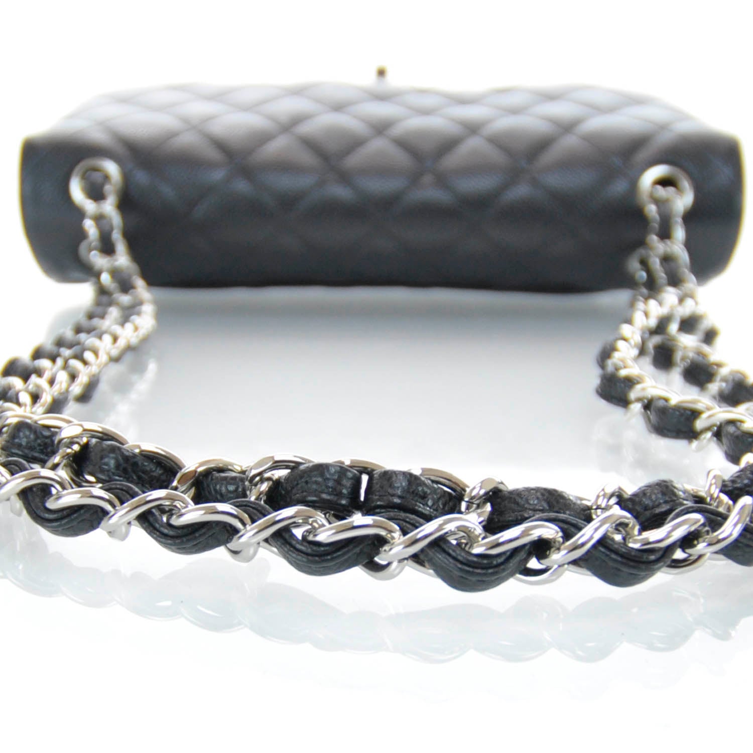 Chanel Caviar Quilted Jumbo Double Flap Black 6 of 10