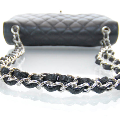 Chanel Caviar Quilted Jumbo Double Flap Black 6 of 10