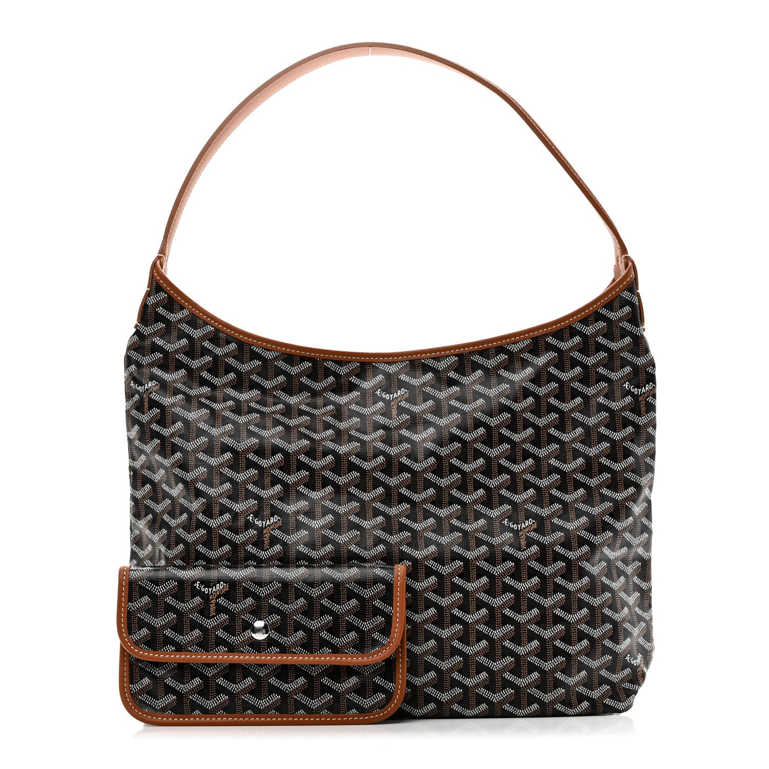 Goyard Goyardine Boheme Hobo Black Gold 3 of 11