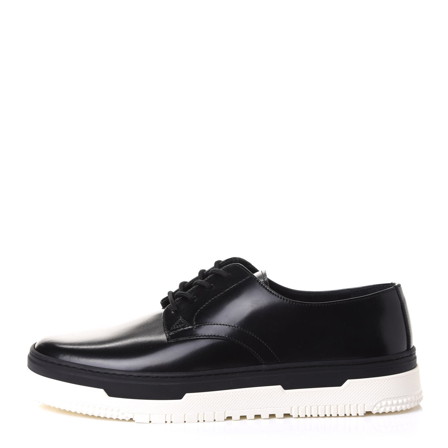 Calfskin Mens Sneakers 42.5 Black