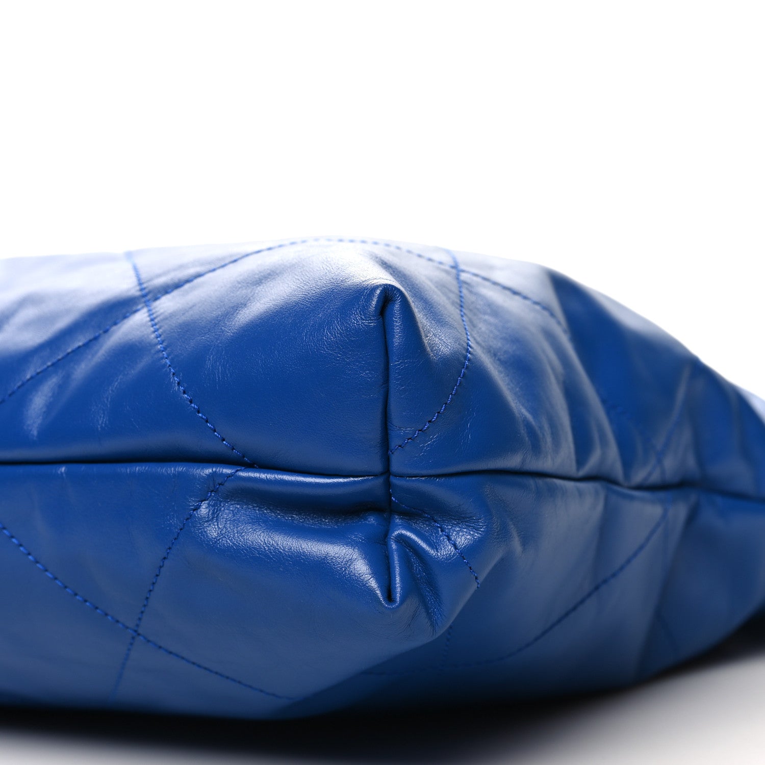 Chanel Shiny Calfskin Quilted Chanel 22 Blue 12 of 12