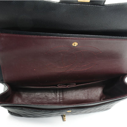 Chanel Caviar Quilted Maxi Double Flap Black 5 of 7