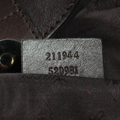 Gucci Guccissima Medium Sukey Tote Chocolate 7 of 7