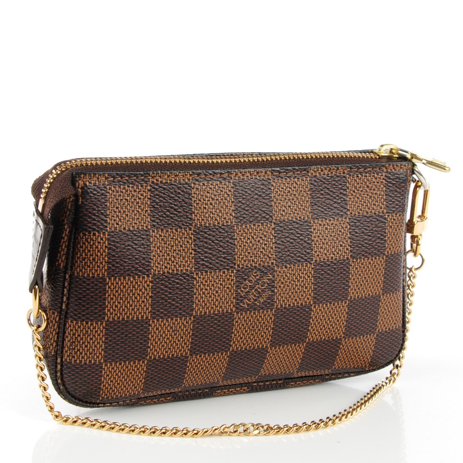 Louis Vuitton Damier Ebene Mini Pochette Accessories 3 of 7