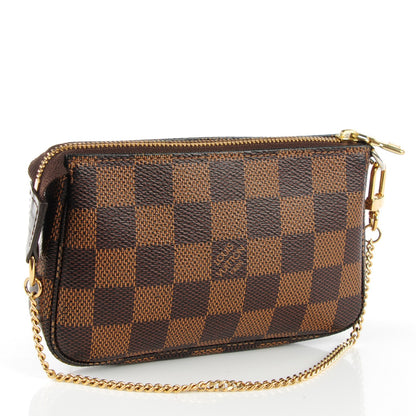 Louis Vuitton Damier Ebene Mini Pochette Accessories 3 of 7