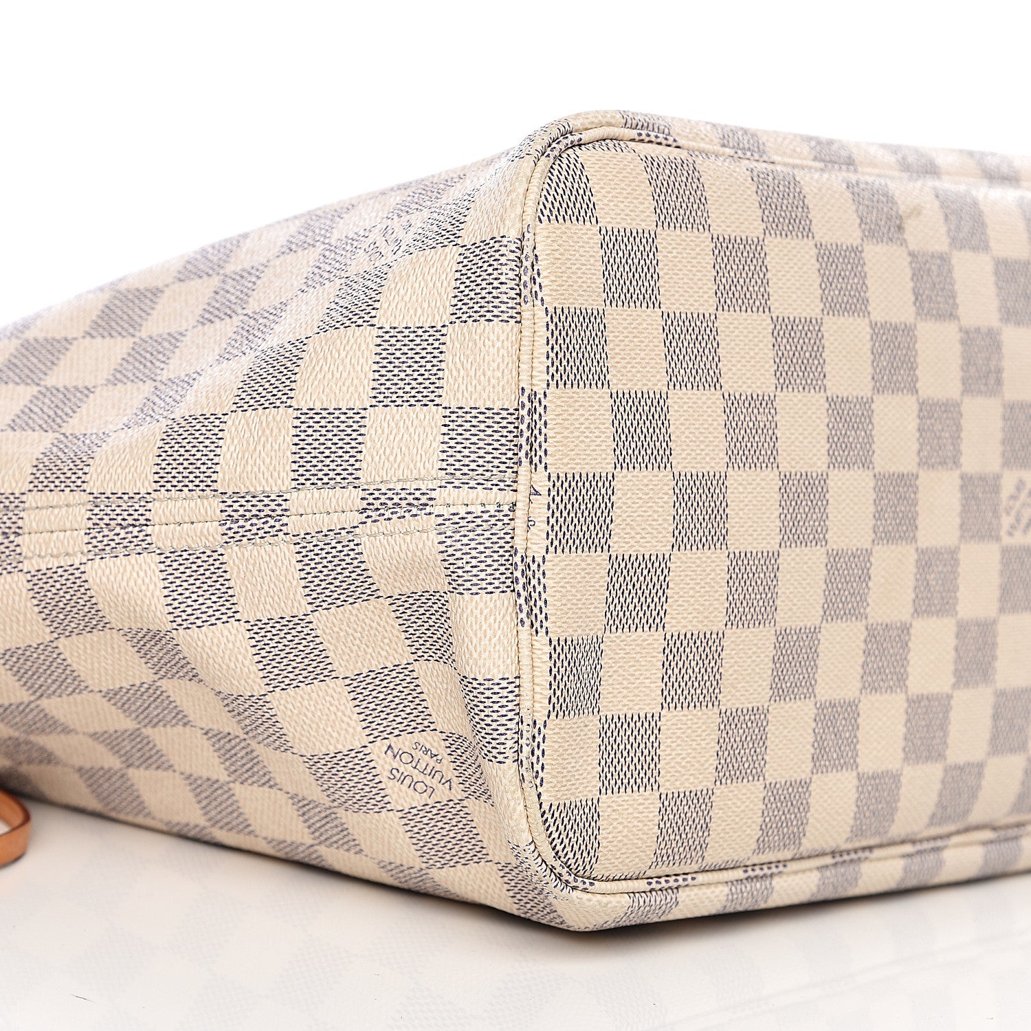 Louis Vuitton Damier Azur Neo Neverfull MM Rose Ballerine 16 of 19