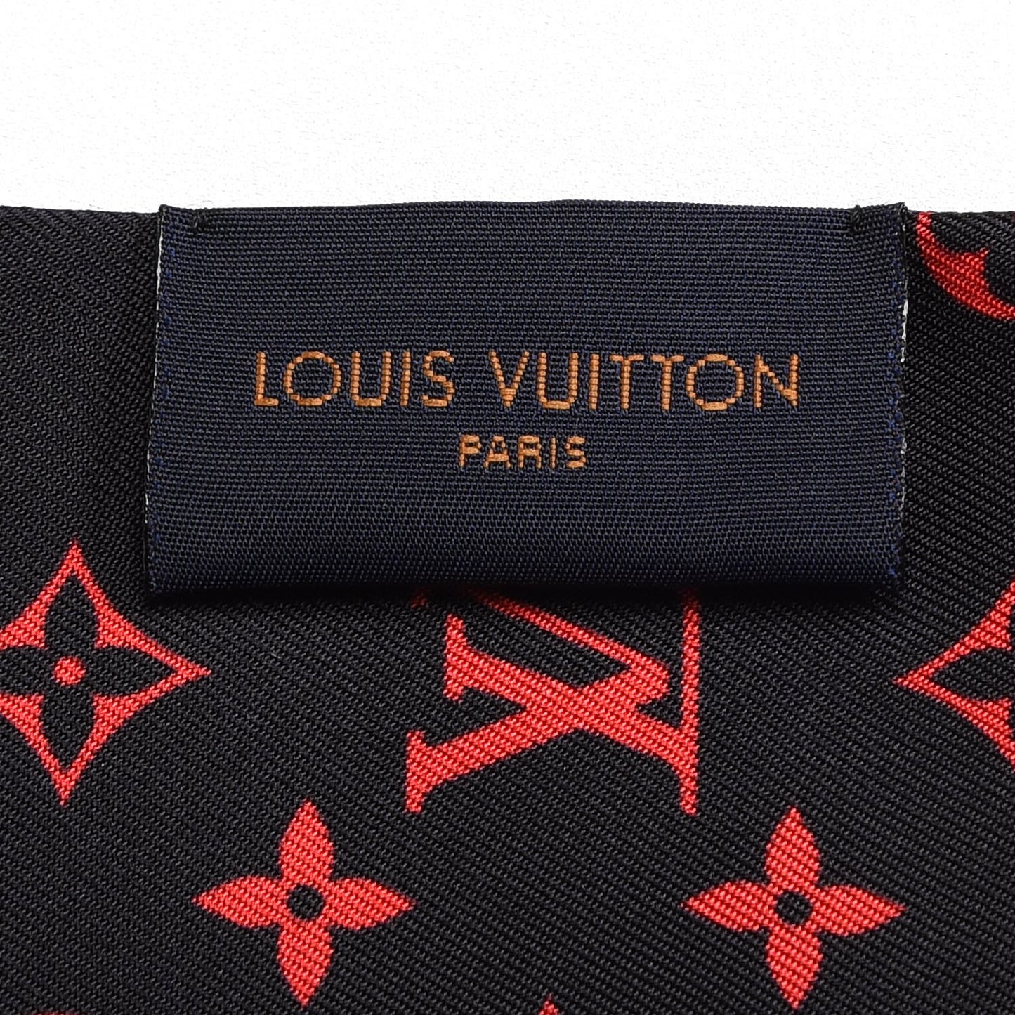 Silk Monogram Tribute To Alma BB Bandeau Black